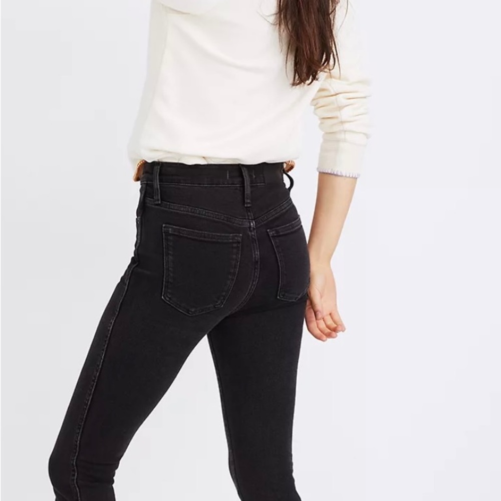 Madewell 10" High-Rise Skinny Jeans in Starkey Wash